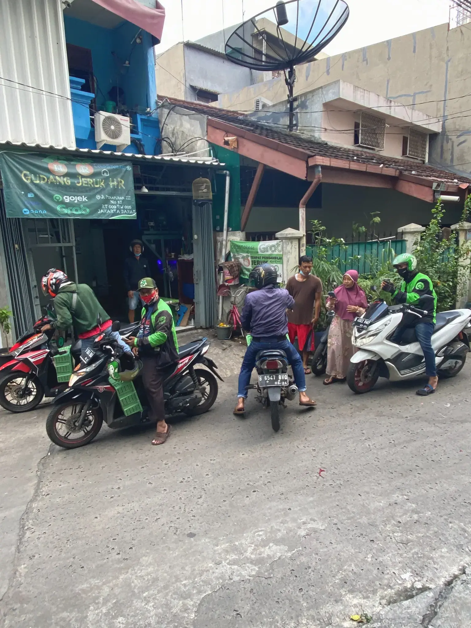 Distribusi harian Jerpon HR